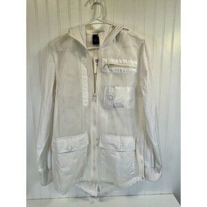 NWT Hooded Rain Jacket‎  Skillman. Lightweight Mid-Long length. Sz Sm. Womans